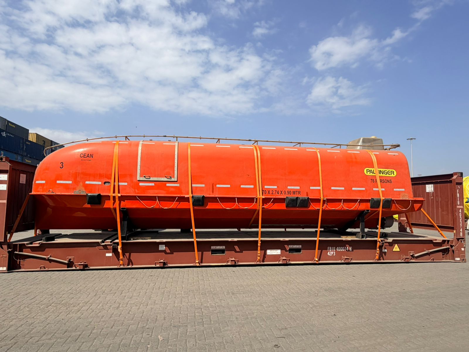 LCL SEA | SINGAPORE - BATAM DOOR TO DOOR | 2 UNITS SAFETY BOATS - 1