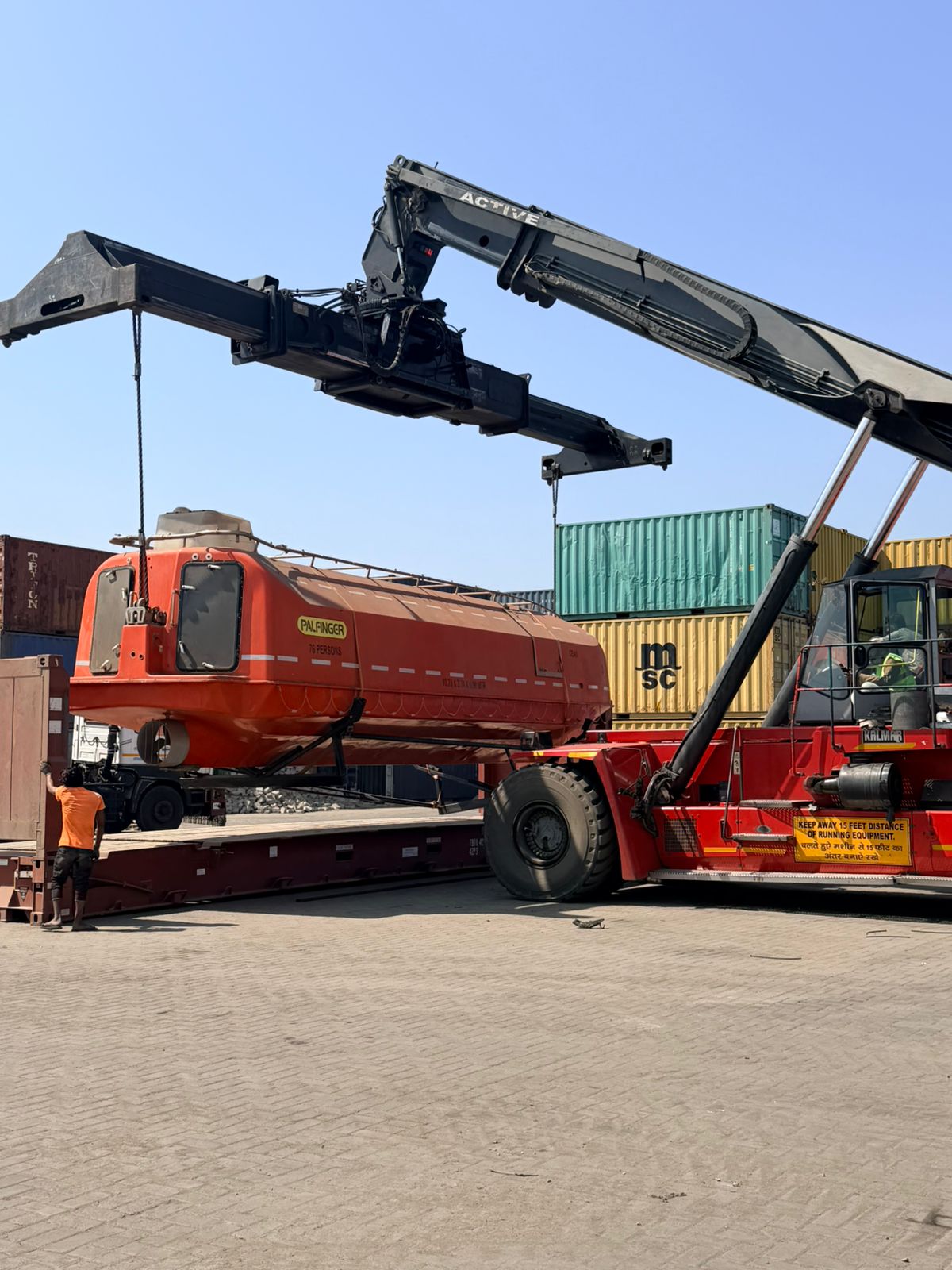 LCL SEA | SINGAPORE - BATAM DOOR TO DOOR | 2 UNITS SAFETY BOATS - 2